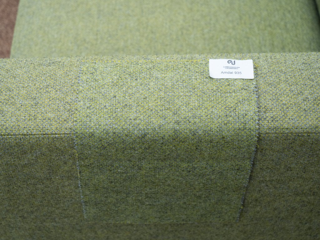 Artifort Mare | 2,5 zits design bank Groen wol | NIEUWSTAAT!, Tweepersoons, 75 tot 100 cm, Ophalen of Verzenden, Zo goed als nieuw