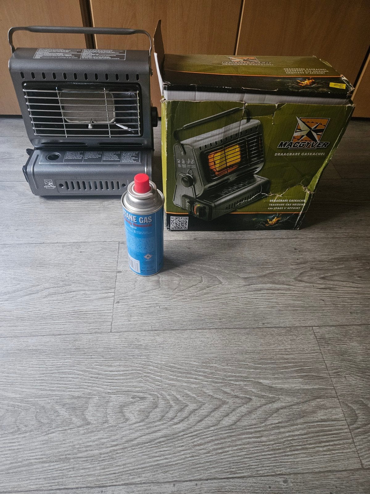 Draagbare gaskachel, Ophalen, Overige typen