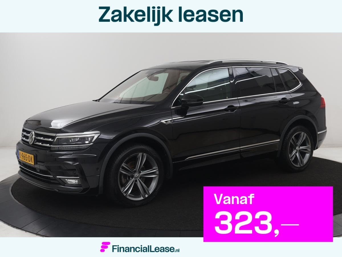 Volkswagen Tiguan Allspace 1.5 TSI Highline Business R | Led, 150 pk, Zwart, Origineel Nederlands, Bedrijf