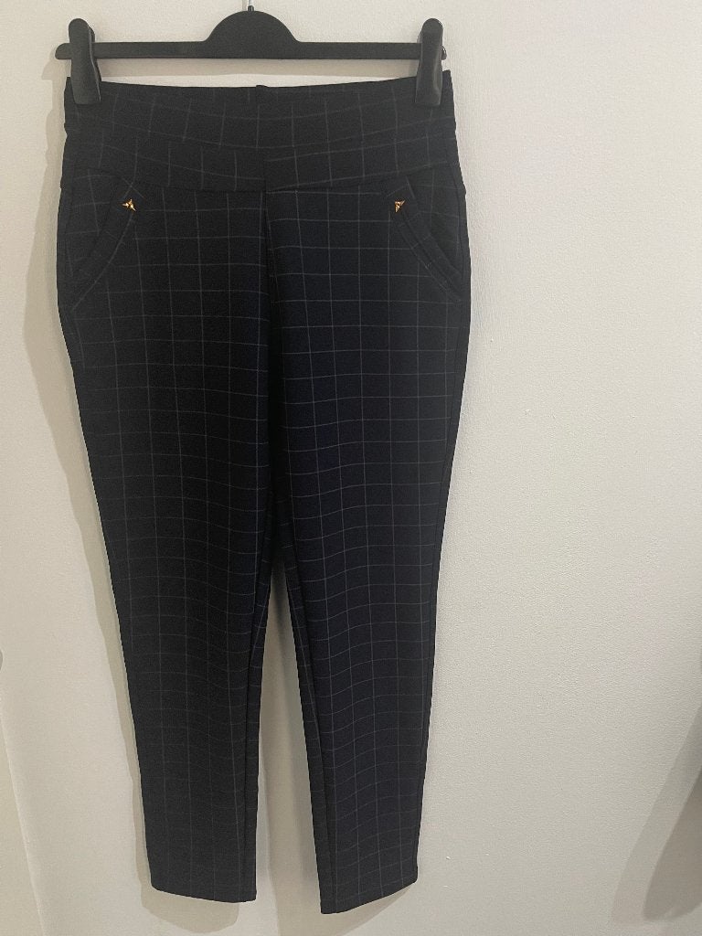 comfortbroek dames, Blauw, Maat 46/48 (XL) of groter, Ophalen of Verzenden, Zo goed als nieuw