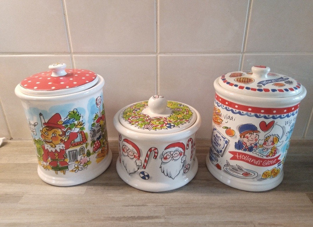 3x Potten Blond Amsterdam, Ophalen, Zo goed als nieuw, Overige materialen, Pot, Bus of Blik
