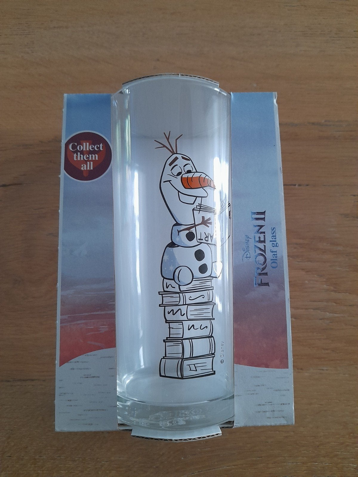 Disney Frozen II Olaf glas - Nieuw in doos, Ophalen, Nieuw, Meerkleurig, Overige merken