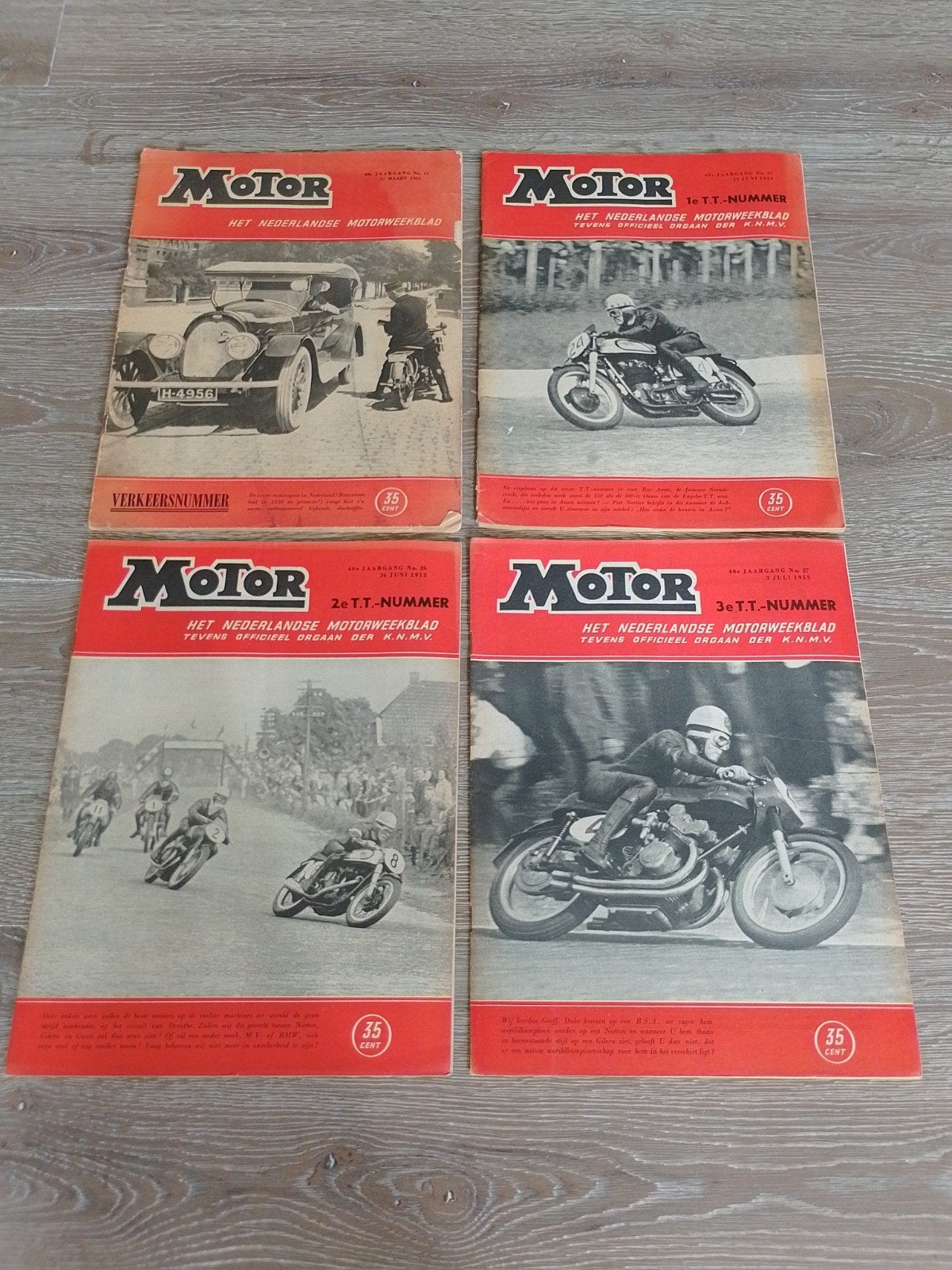 Tijdschrift Motor jaargang 40 (1953), Ophalen of Verzenden, Gelezen