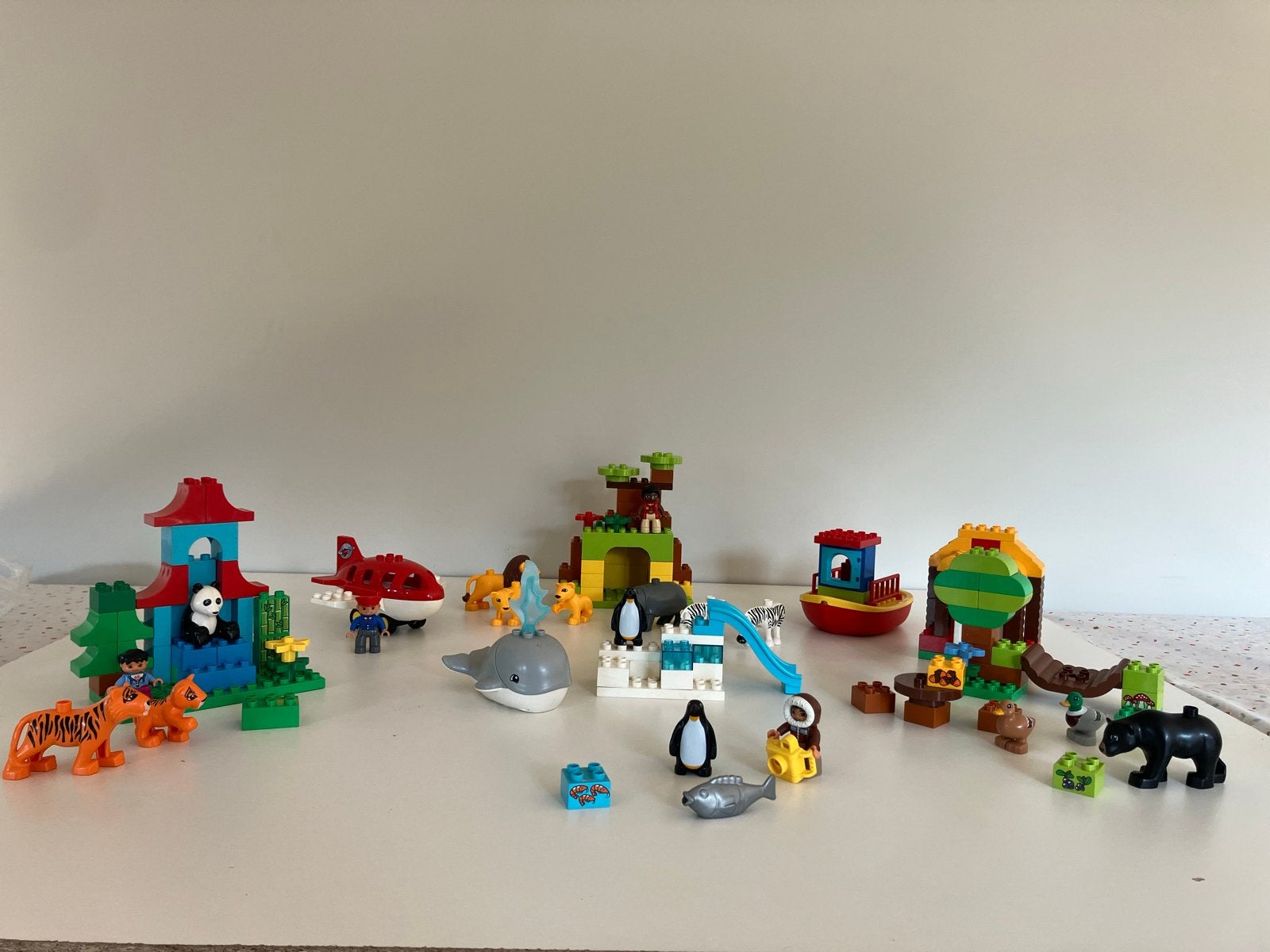LEGO Duplo 10805 Rond de Wereld, Overige thema's, Ophalen of Verzenden, Zo goed als nieuw, Compleet