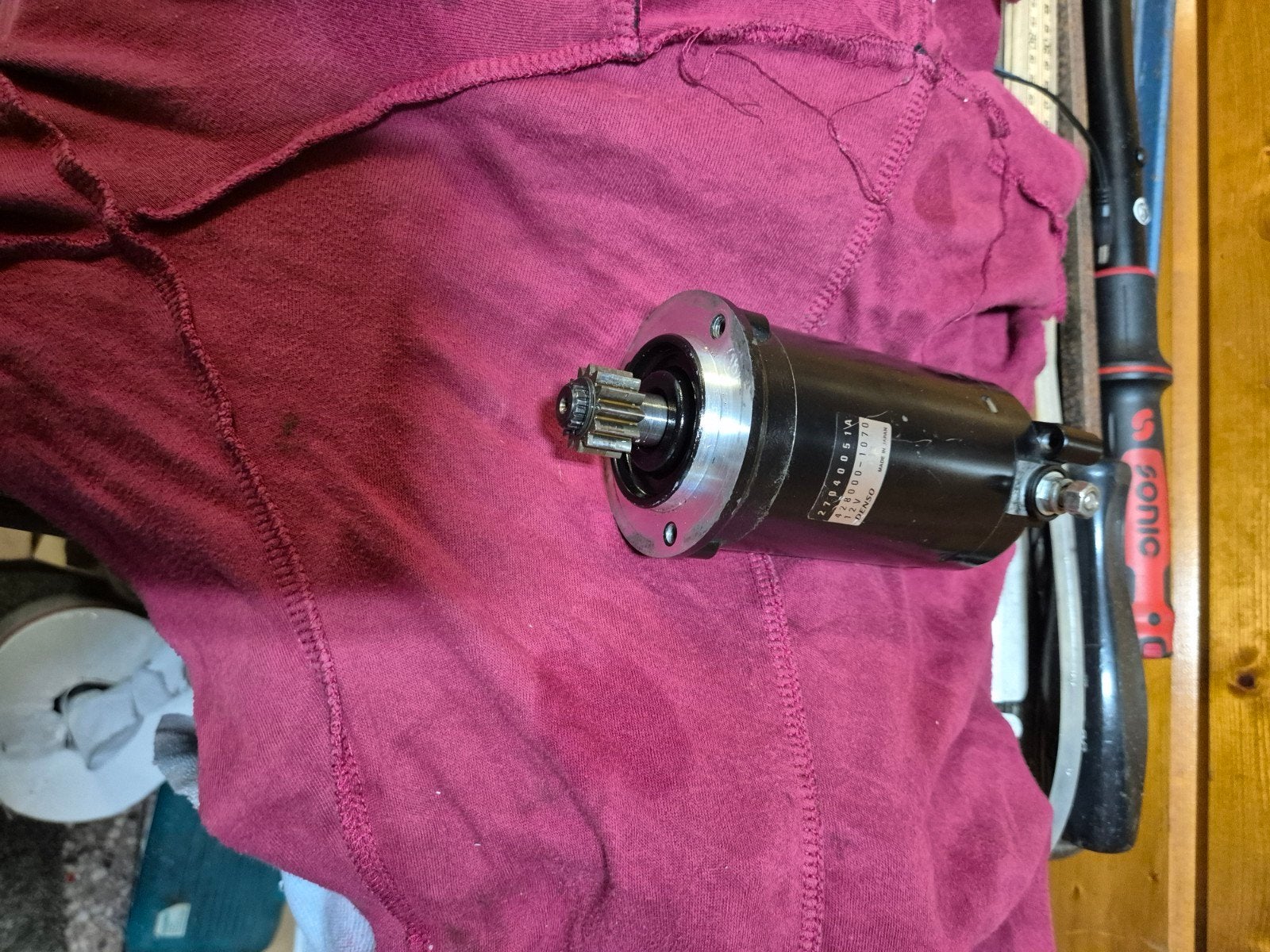 Startmotor Ducati 749s origineel, Ophalen of Verzenden, Gebruikt
