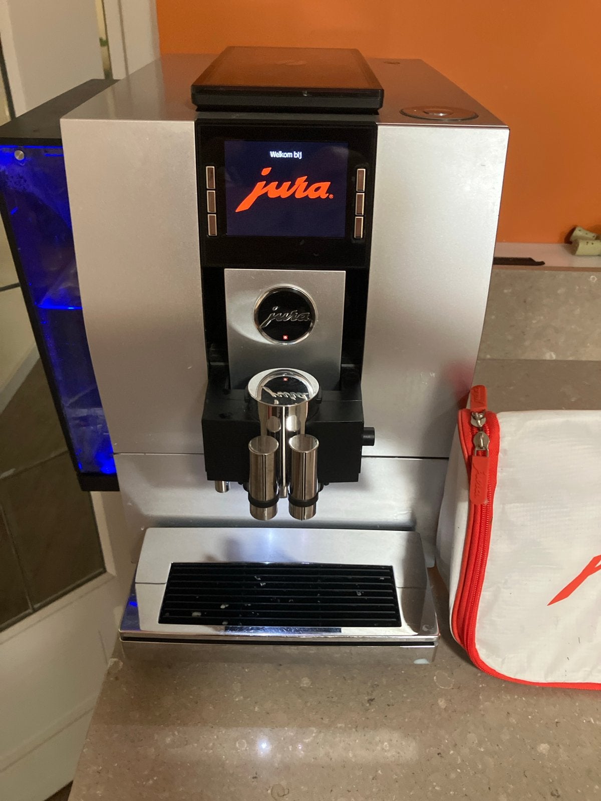 Jura z6Platinum koffiemachine, Ophalen, 10 kopjes of meer, Koffiemachine, Koffiebonen