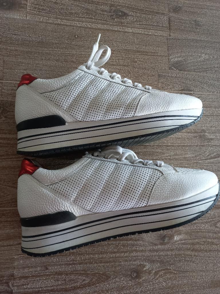 z.g.a.n. Visions sneakers 1 x gedragen maat 42, Kleding | Dames, Schoenen, Wit, Ophalen of Verzenden, Visions, Sneakers of Gympen