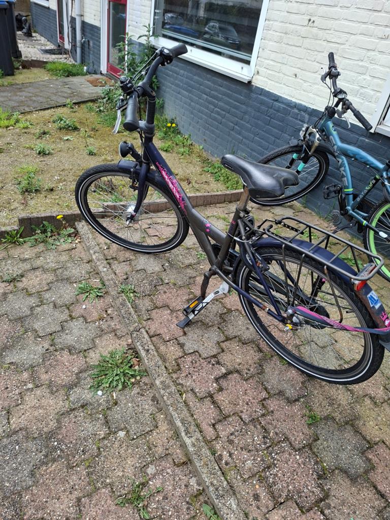 Damesfiets met lage instap en versnellingen, Overige merken, Velgrem, Versnellingen, Ophalen of Verzenden