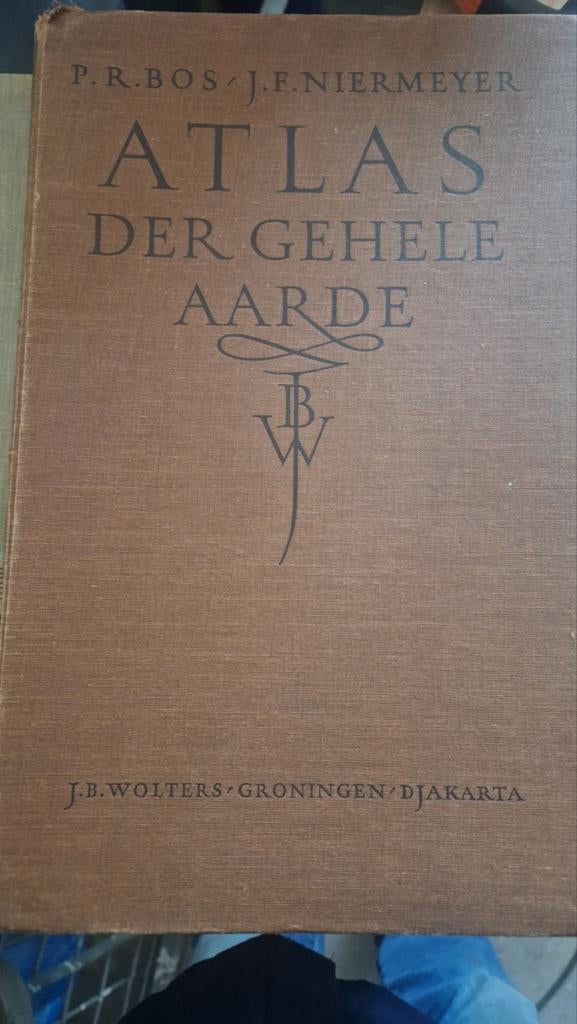 Atlas 1959, Gelezen, Overige atlassen, Ophalen of Verzenden, 1800 tot 2000