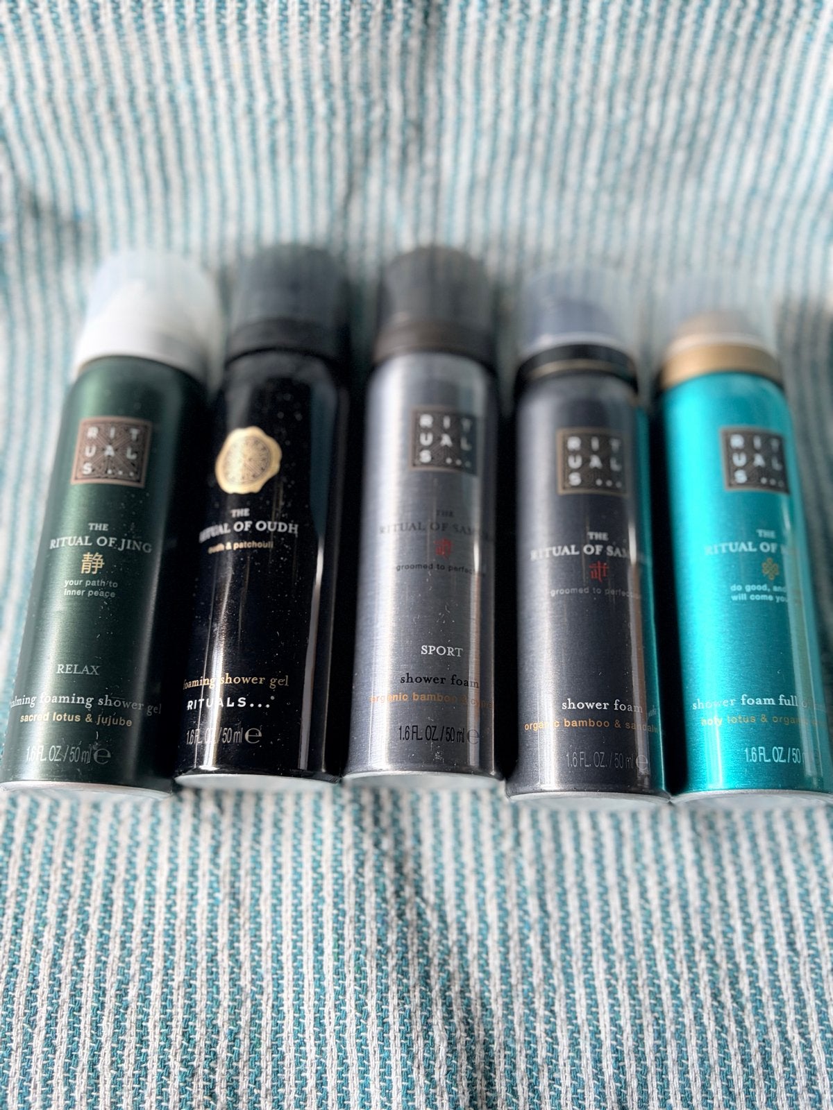 Rituals Shower Foam Mini's - Diverse Geuren (50ml), Ophalen of Verzenden, Nieuw, Bad & Douche