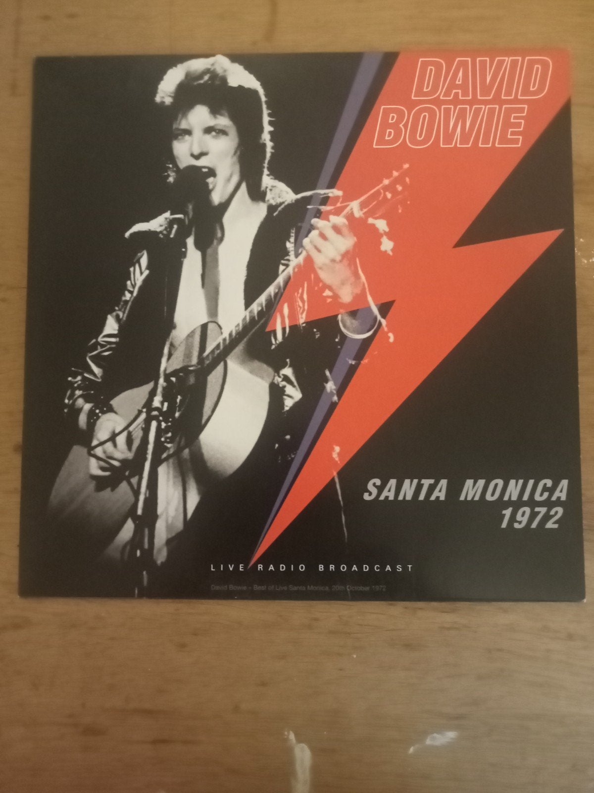 David Bowie Santa Monica 1972 Live Radio Broadcast 180g LP, LP, Rock, Reissue, Ophalen of Verzenden