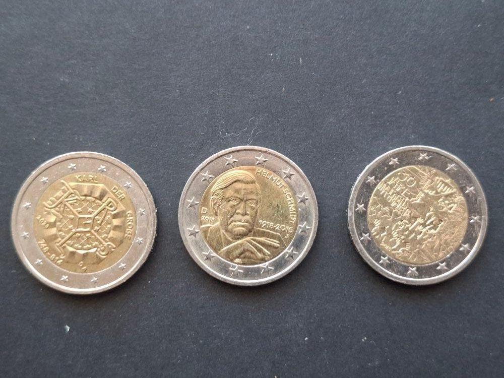Speciale 2 euromunten Duitsland circ., Ophalen of Verzenden, Duitsland, Overige waardes