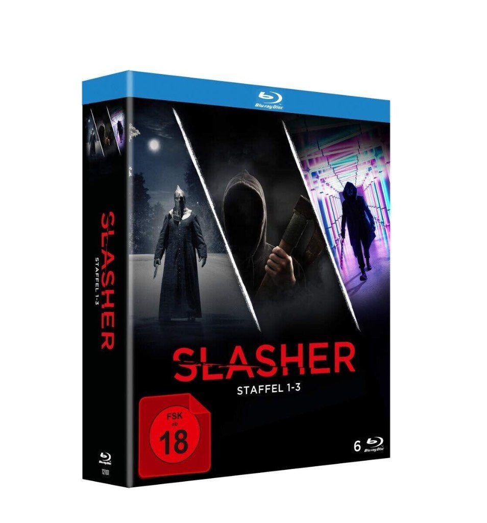 Slasher - Complete (BLU RAY/ENGELS/DUITS HOESJE/GÉÉN O.T.!), Cd's en Dvd's, Blu-ray, Verzenden, Zo goed als nieuw, Tv en Series