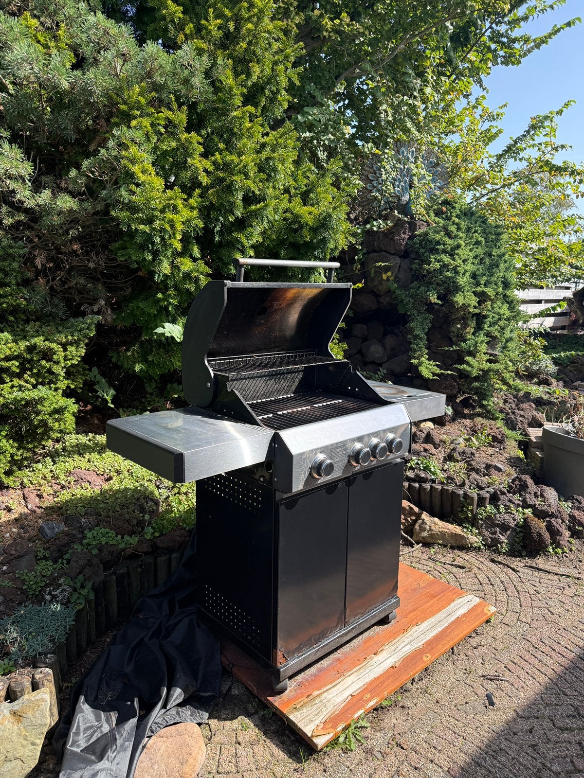 Gas barbecue, Ophalen, Gebruikt, Gas