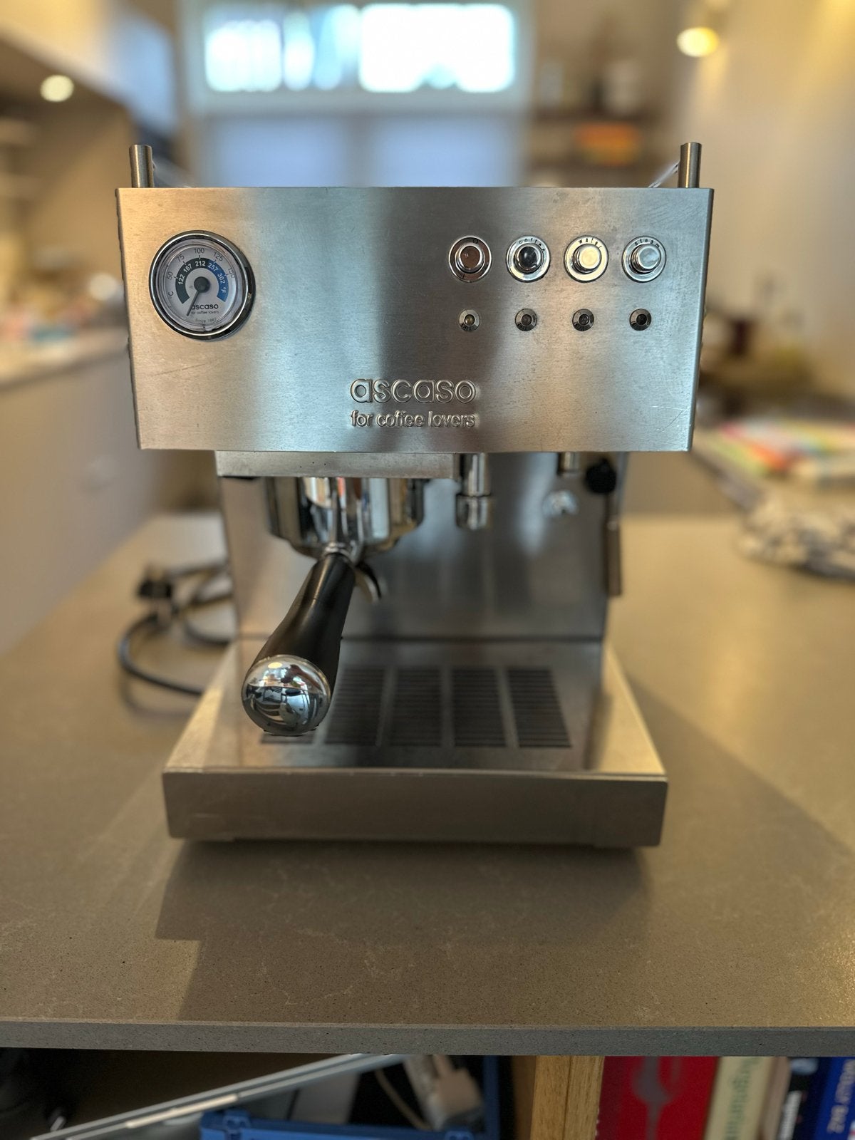 Ascaso Espresso Apparaat, Gebruikt, Espresso apparaat, Gemalen koffie, 1 kopje