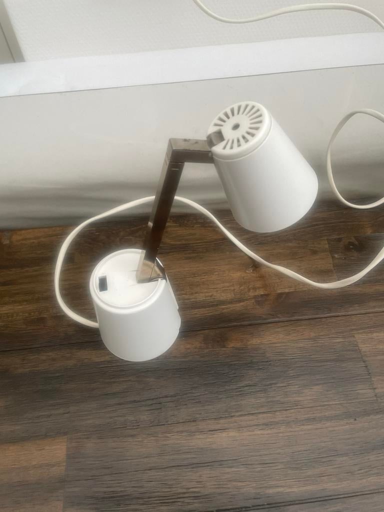 Vintage Eichhoff lampette uitschuifbare lamp, Ophalen of Verzenden, Gebruikt, Kunststof, Minder dan 50 cm