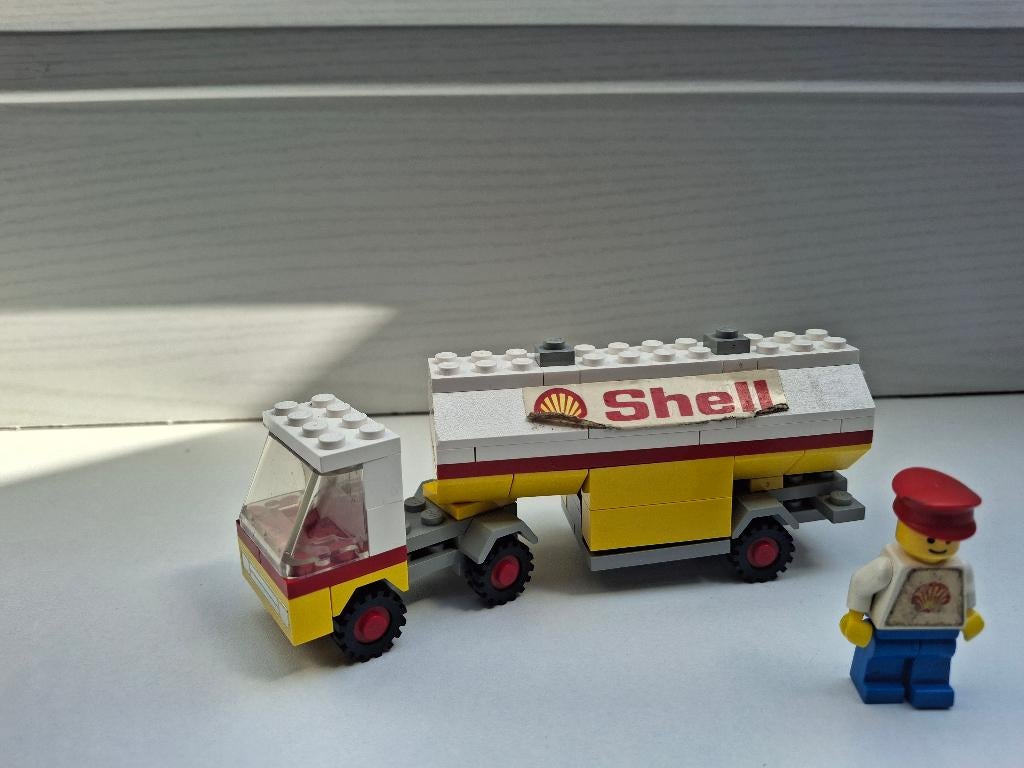 Lego 671 ( 671-1) Shell Fuel Tanker 1978, Kinderen en Baby's, Speelgoed | Duplo en Lego, Ophalen of Verzenden, Gebruikt