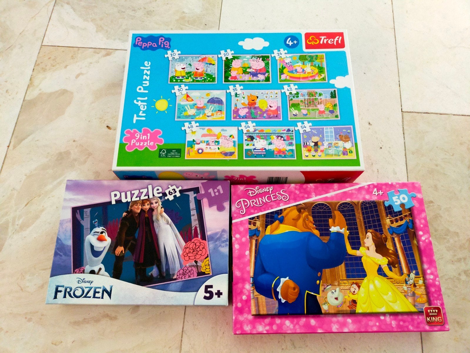 Pakket Puzzel (11), Ophalen of Verzenden, Meer dan 50 stukjes, Zo goed als nieuw