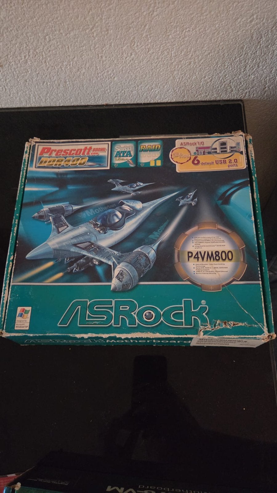 ASRock P4VM800 microATX-moederbord, Ophalen of Verzenden
