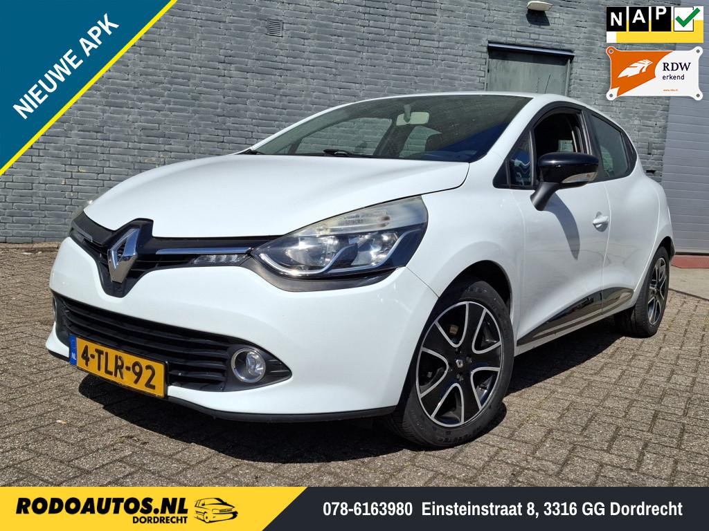 Renault Clio 0.9 TCe Expression Nw Distr Airco/Cruise/Navi, 540 kg, Wit, Origineel Nederlands, Handgeschakeld