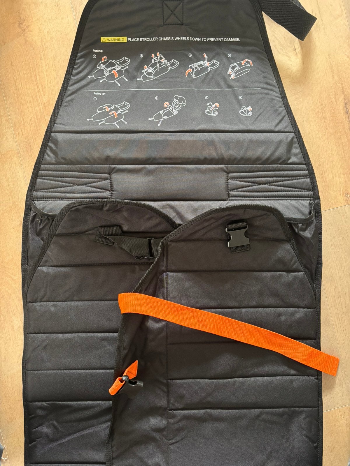 Stokke Prampack transporttas voor kinderwagen, Ophalen of Verzenden, Zo goed als nieuw, Kinderwagen, Overige merken