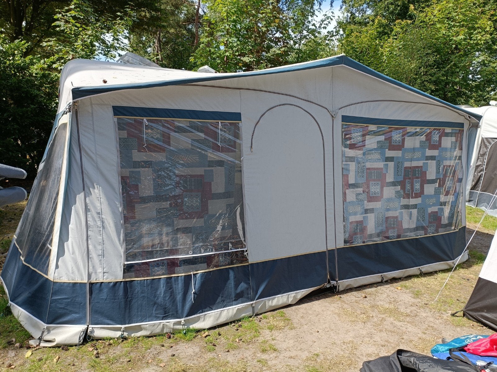 Walker Pioneer Easy Door voortent - omloopmaat 925-930, Caravans en Kamperen, Caravan accessoires, Ophalen, Gebruikt