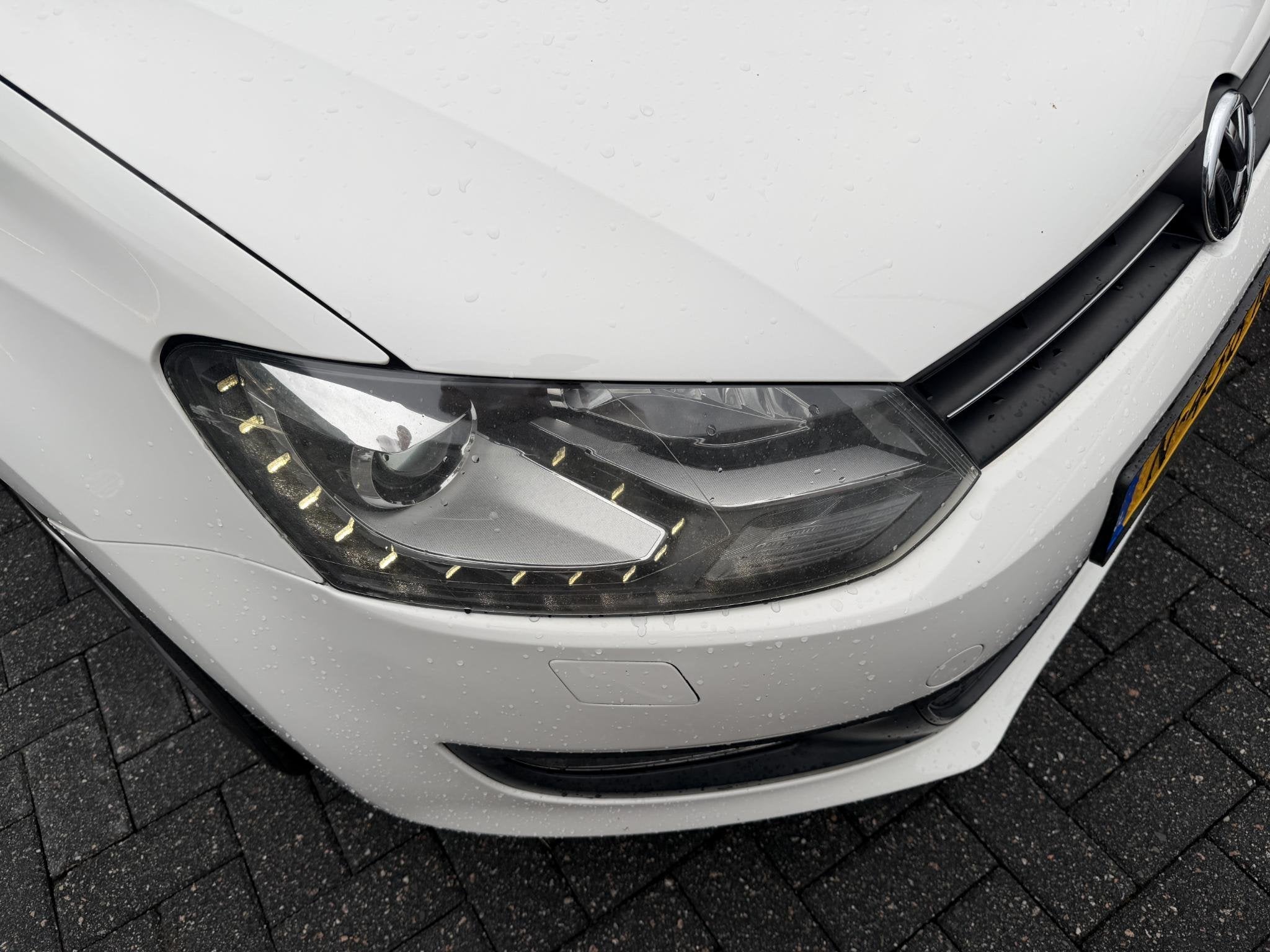 Volkswagen Polo 1.2 TSI Highline | Xenon | DSG | Clima | Nav, Euro 5, Stof, Zwart, Wit