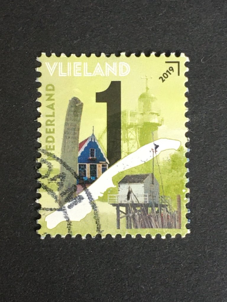 CBRN 2666 Nederland 2019 NVPH 3725a Mooi NL, Vlieland  geste, Ophalen of Verzenden, Na 1940, Gestempeld