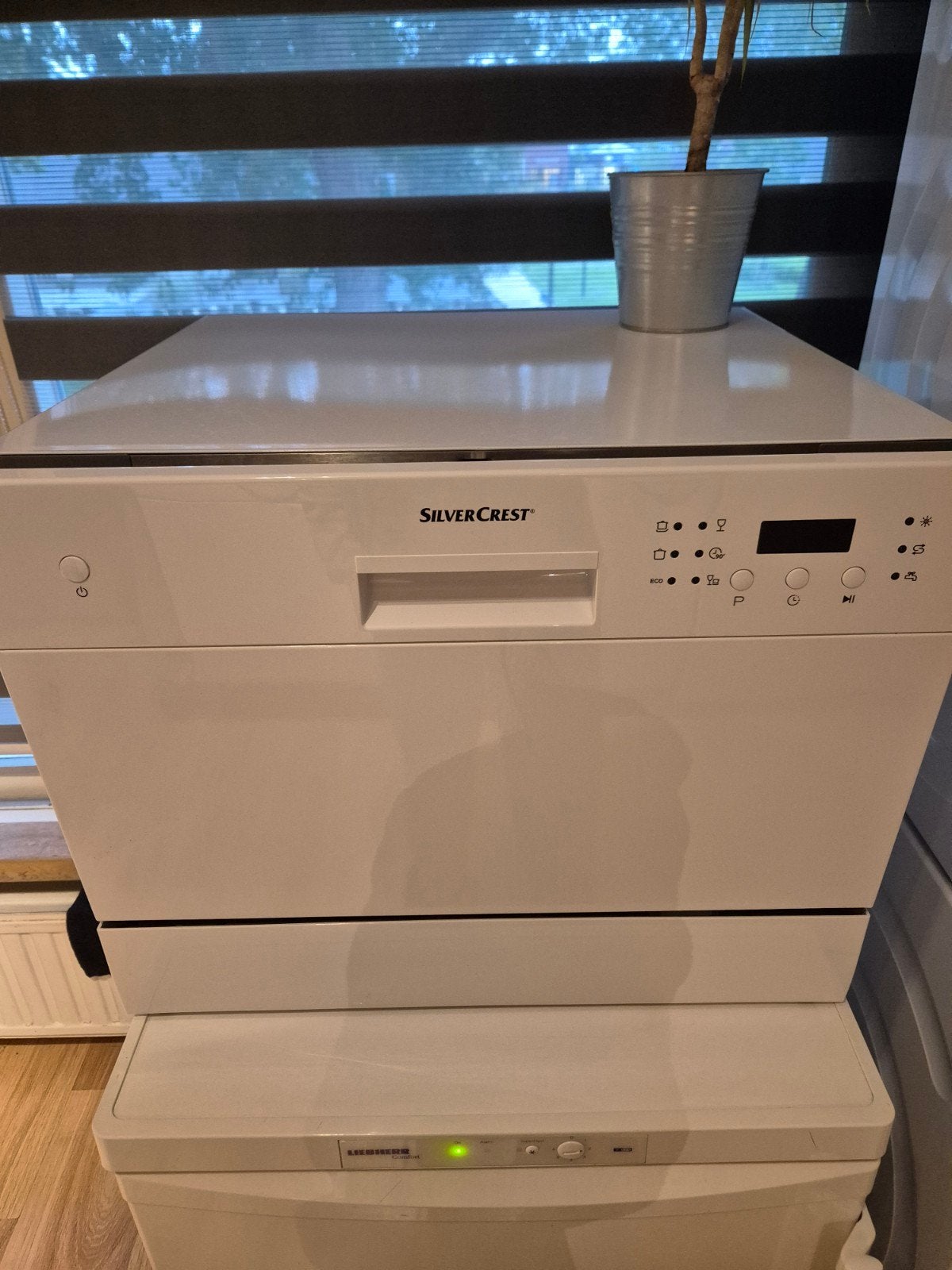 Silvercrest Tafelmodel Vaatwasser - Compact en Efficiënt, Witgoed en Apparatuur, Ophalen, Gebruikt, Minder dan 85 cm, 45 tot 60 cm