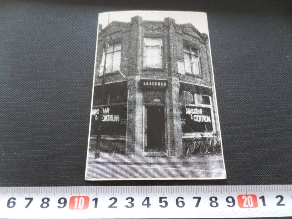 sticker foto snackbar 't centrum, Ophalen, Zo goed als nieuw