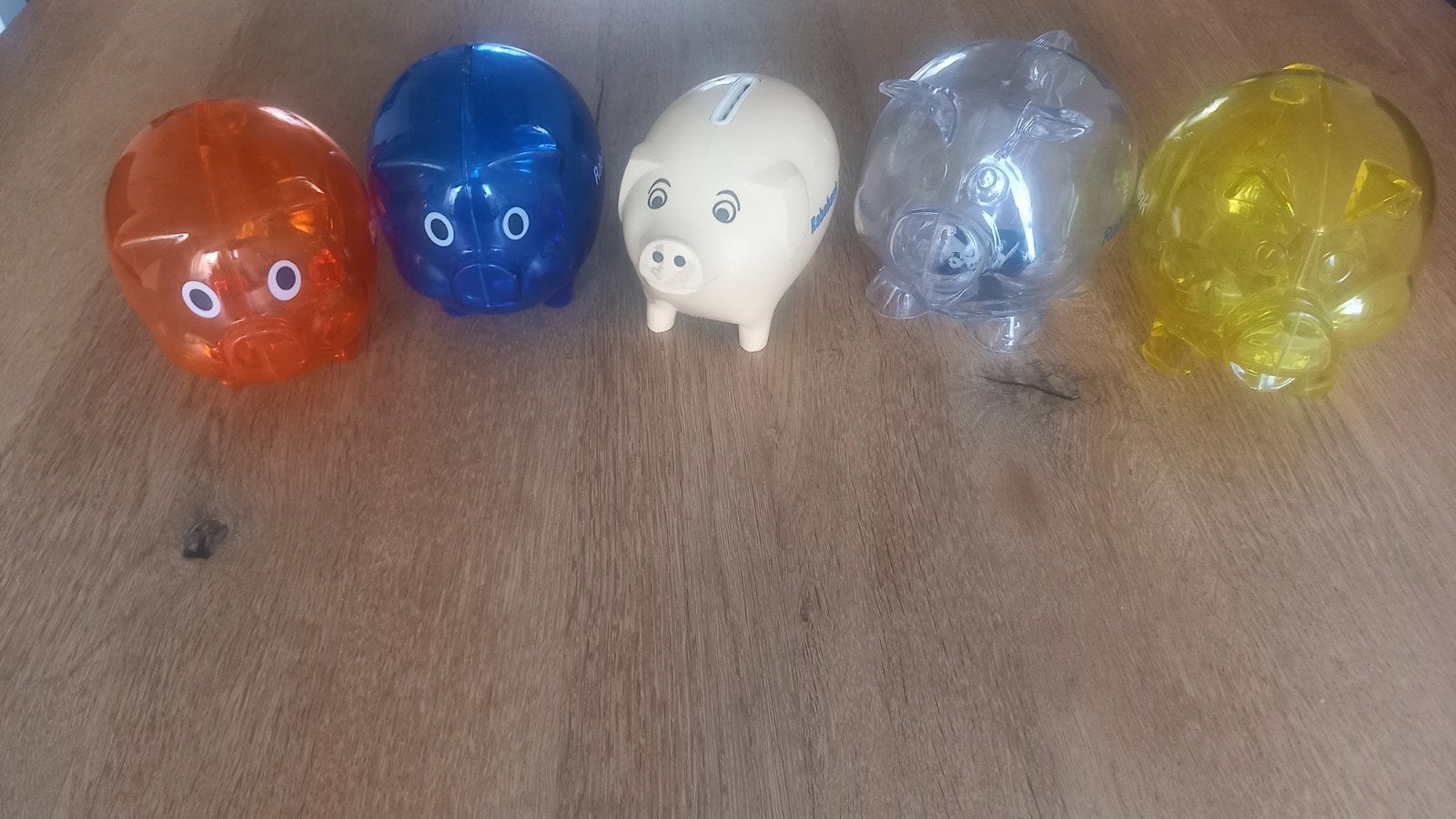 Rabobank spaarpotten, Verzamelen, Ophalen of Verzenden, Zo goed als nieuw, Metaal of Blik, Overige thema's