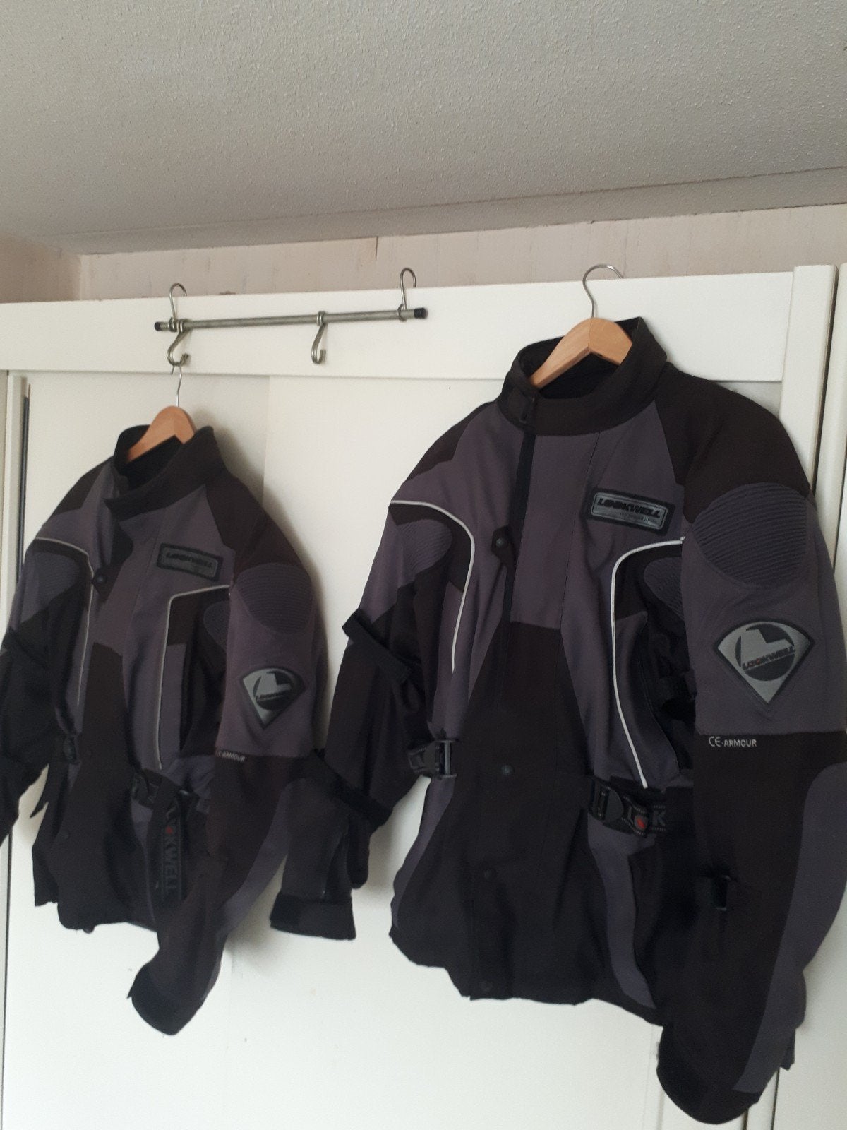 Twee motor jassen, Ophalen, Tweedehands, Jas | textiel