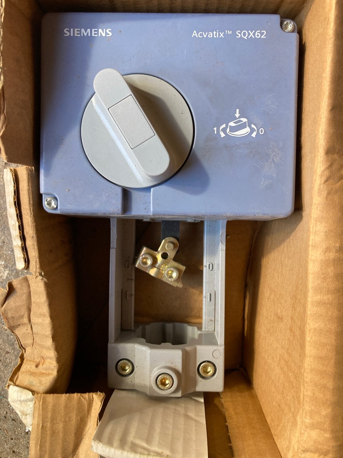 Siemens Acvatix SQX62 Klepactuator voor HVAC-systemen, Ophalen, Gebruikt, Afzuiger