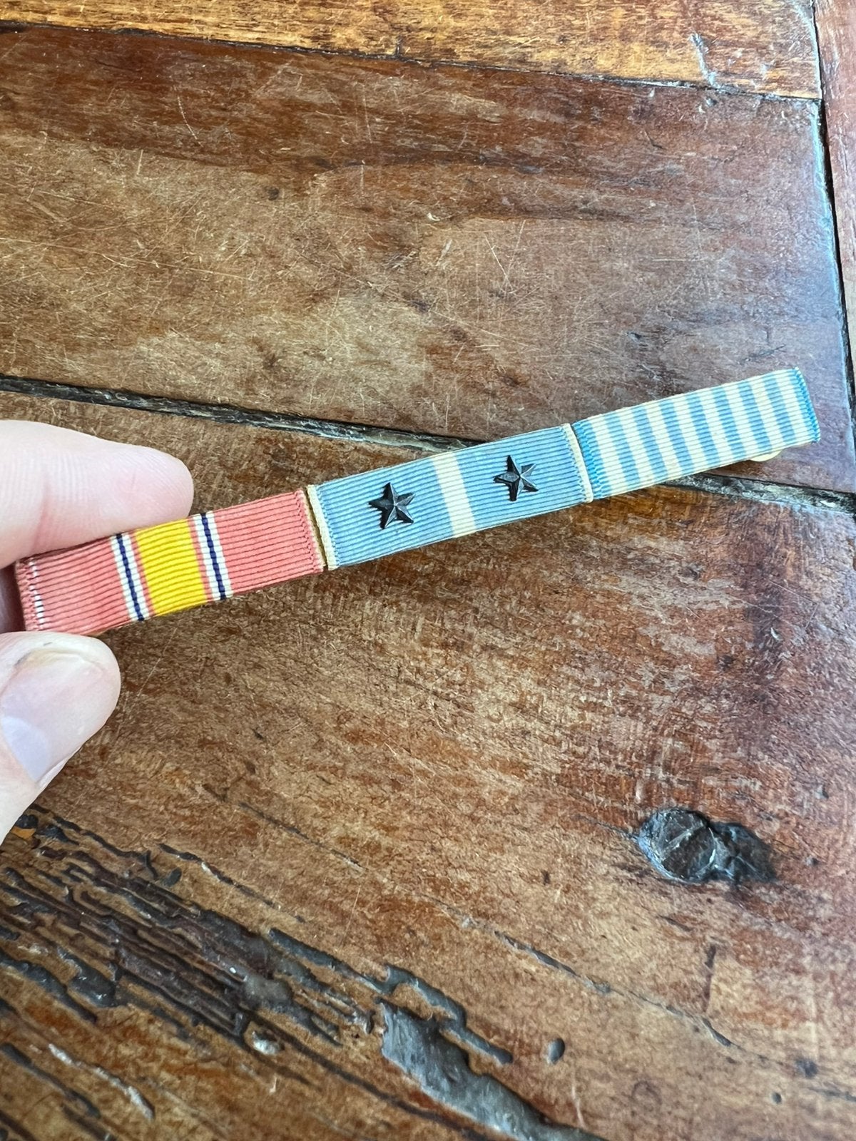 Korea Amerikaans NDVN 3 medaille baton medal bar, Amerika, Verzenden, Lintje, Medaille of Wings
