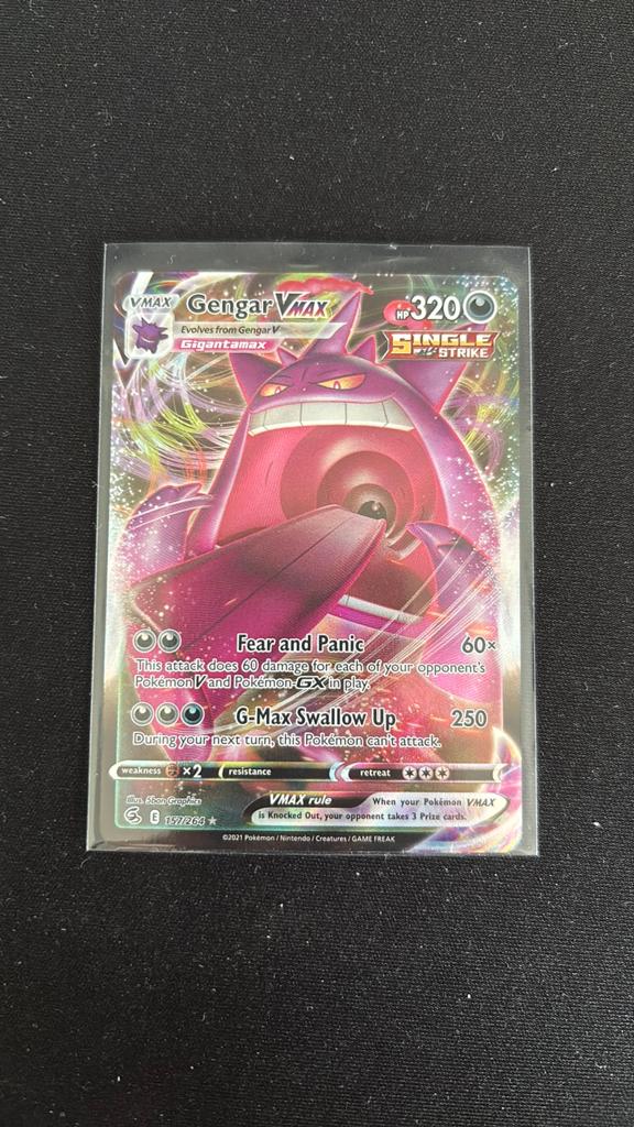 Gengar 157/264 | NM | Fusion Strike, Ophalen of Verzenden, Zo goed als nieuw, Losse kaart