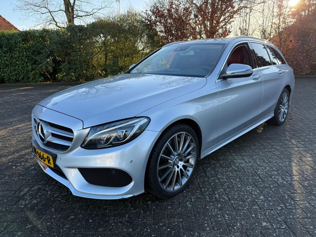Mercedes-Benz C-klasse Estate 350 e AMG Hybride Navi/Cruise/, Auto's, Mercedes-Benz, Bedrijf, Te koop, C-Klasse, ABS, Achteruitrijcamera