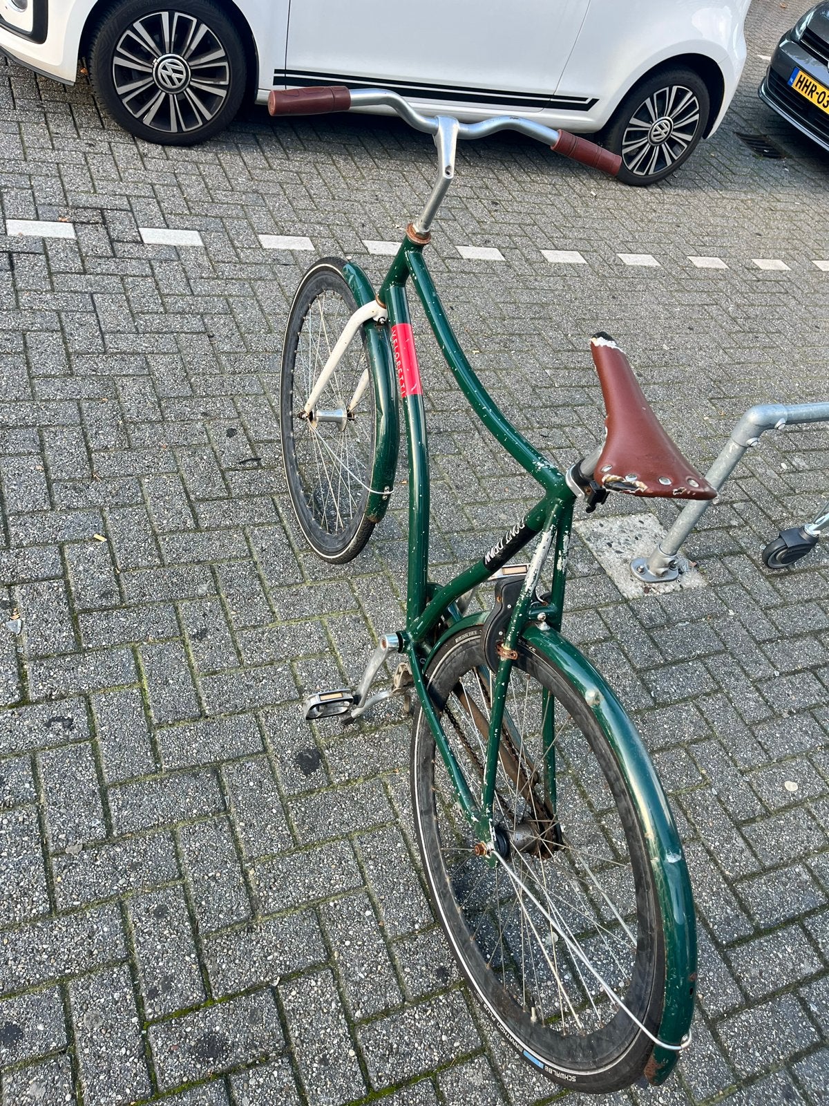 Veloretti Stadsfiets Groen - Retro Look, Ophalen of Verzenden, Gebruikt, Overige merken