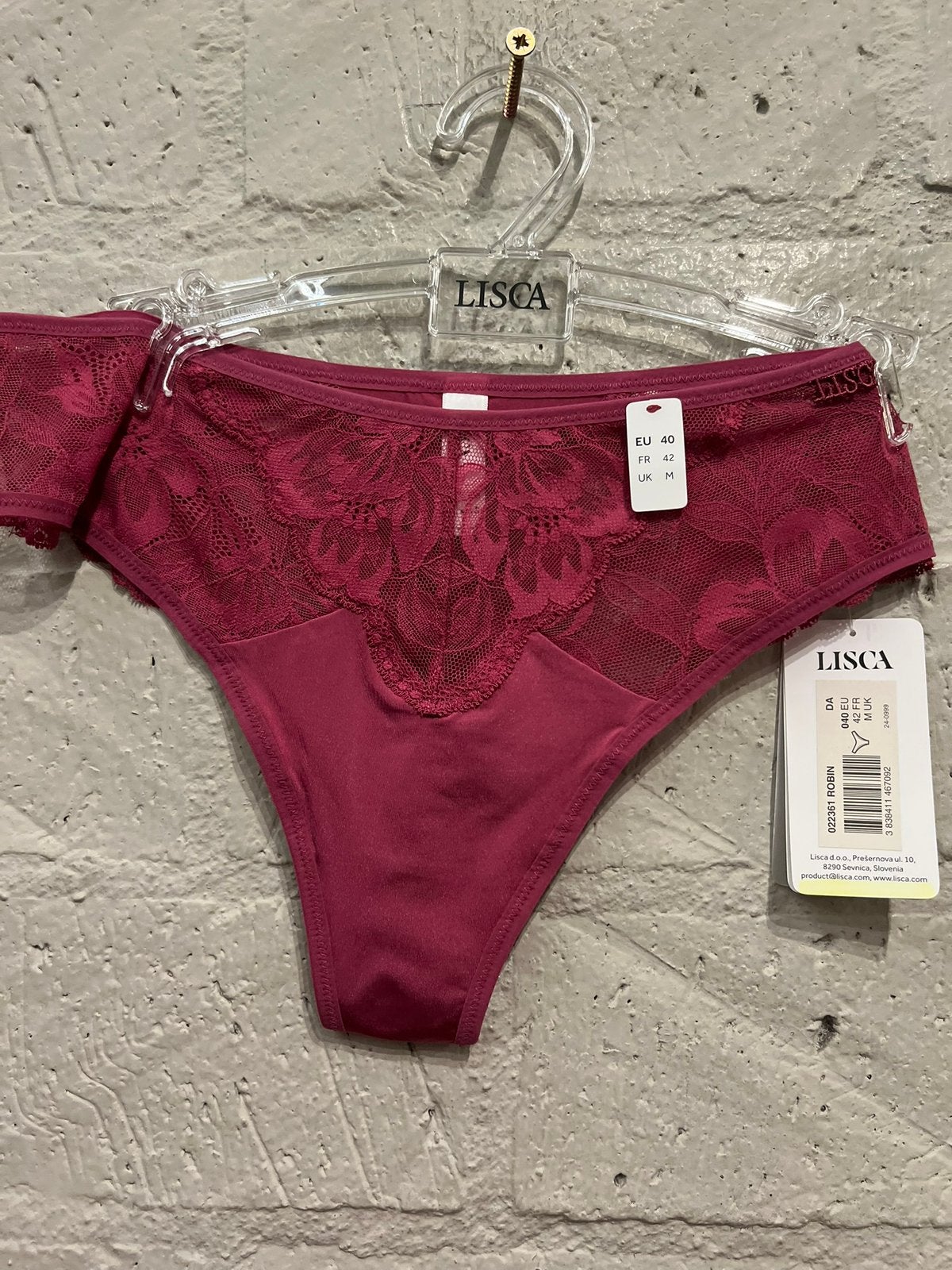 Lisca string maat 40 NIEUW!! Nu €10,-, Ophalen of Verzenden, String