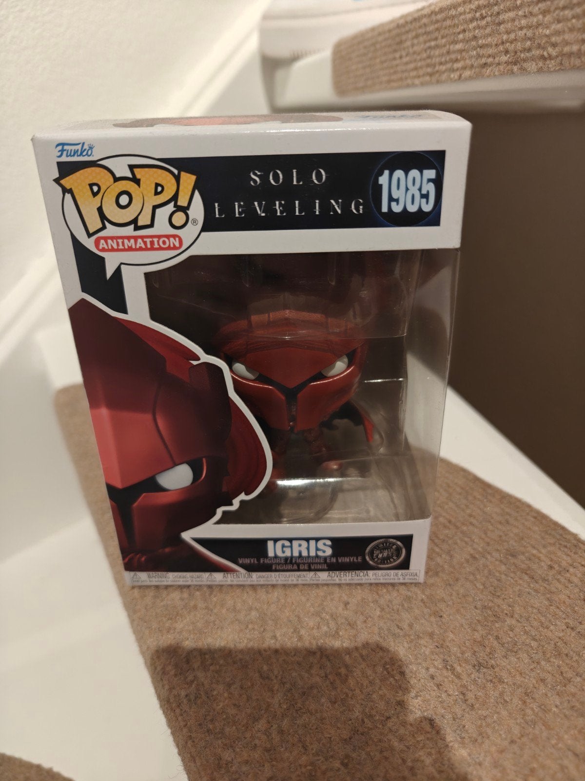 Funko Pop! Solo Leveling Igris Chase 1985, Ophalen of Verzenden, Nieuw