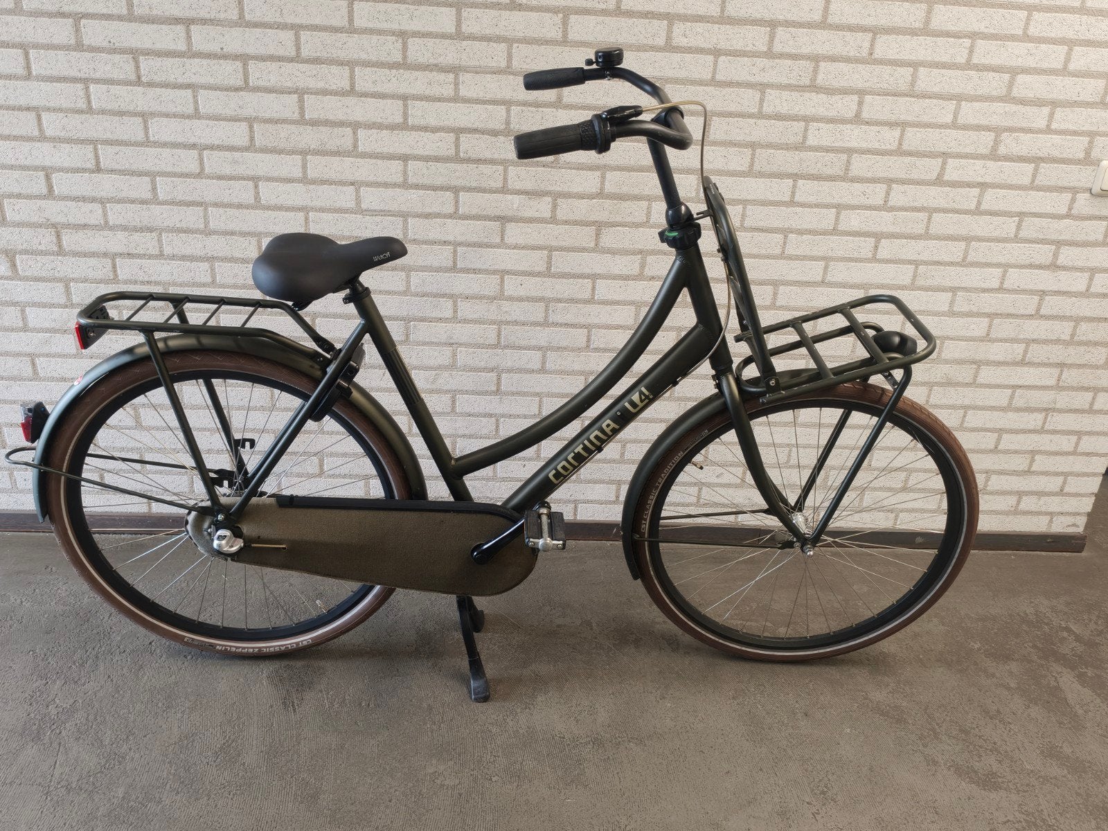 Cortina u4 damesfiets, Terugtraprem, Versnellingen, 56 cm of meer, Zo goed als nieuw