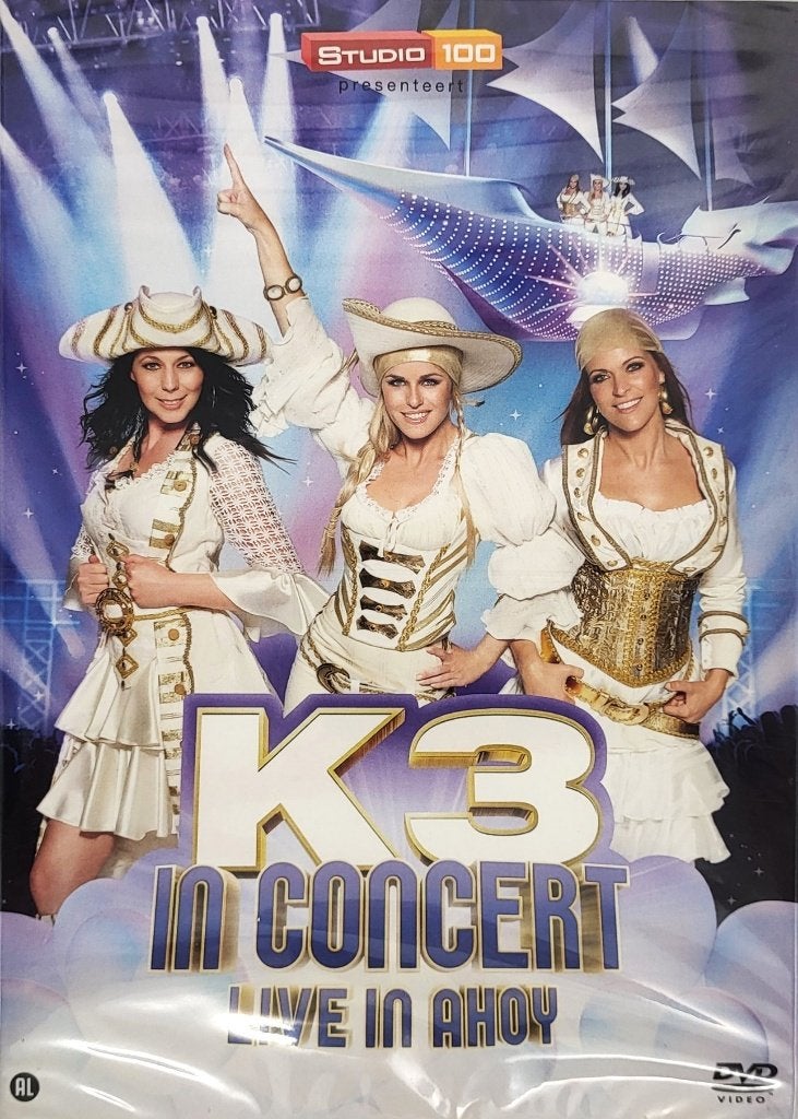 K3 In Concert live in Ahoy - DVD - Nieuw, Cd's en Dvd's, Alle leeftijden, Verzenden, Nieuw in verpakking, Concert