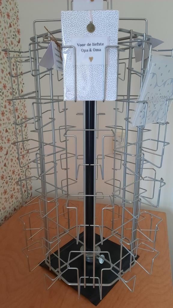 Supermooi nieuw kaarten rek, Diversen, Wenskaarten, Ophalen of Verzenden, Nieuw