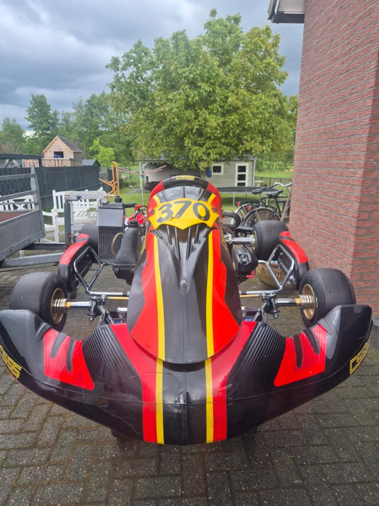 Rotax Senior kart compleet CS55 2024, Sport en Fitness, Karting, Ophalen, Kart