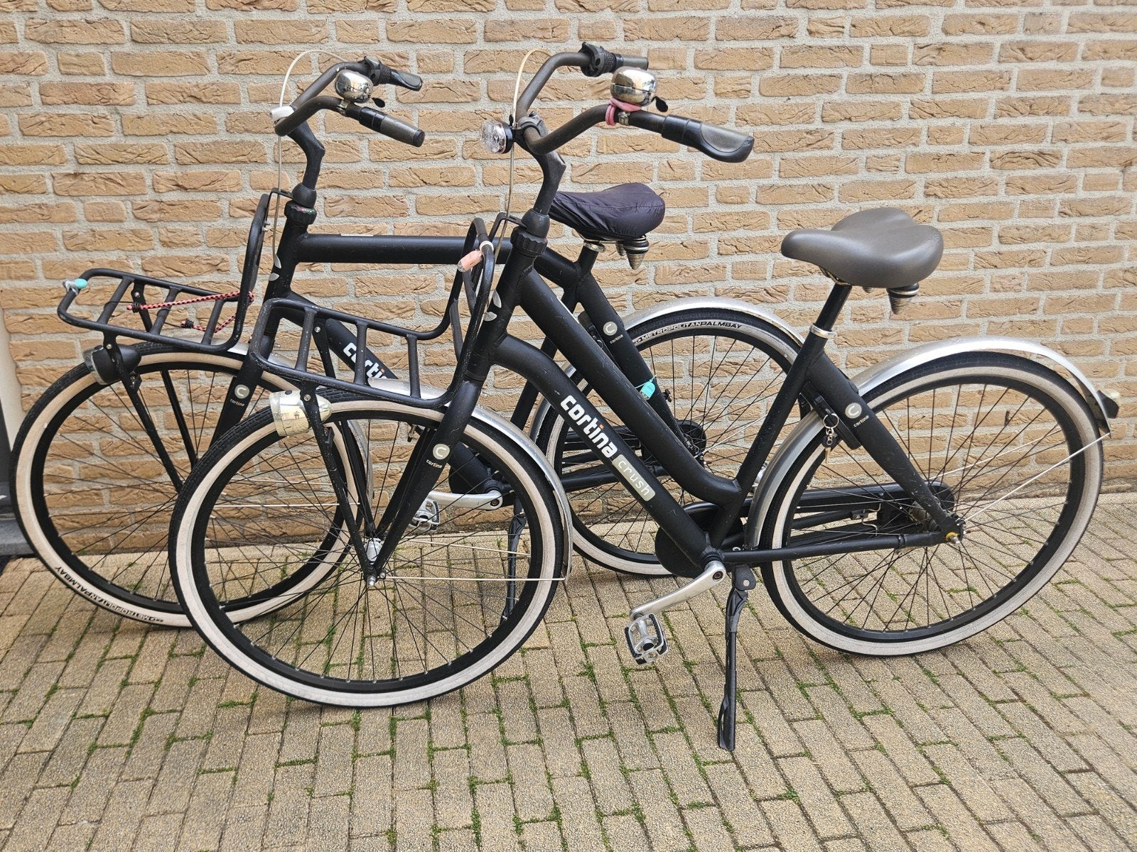 Cortina Transportfietsen met gebruikerssporen, Terugtraprem, Gebruikt, Versnellingen, 50 tot 53 cm