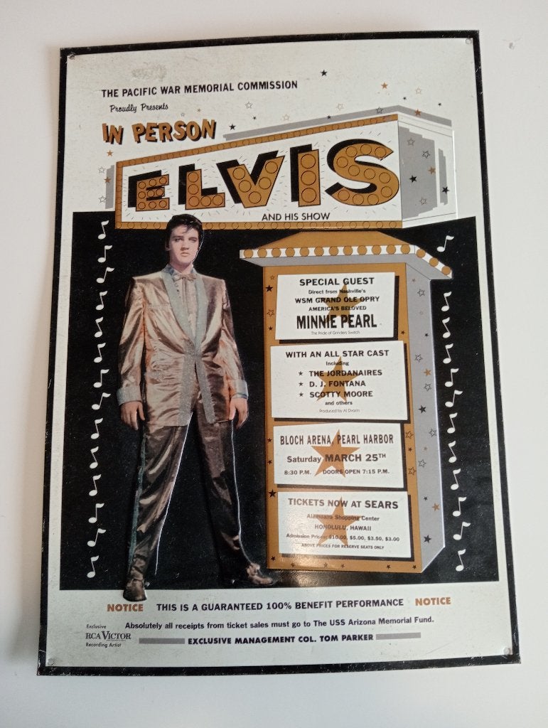 Elvis Bord, Ophalen of Verzenden, Zo goed als nieuw, Overige typen