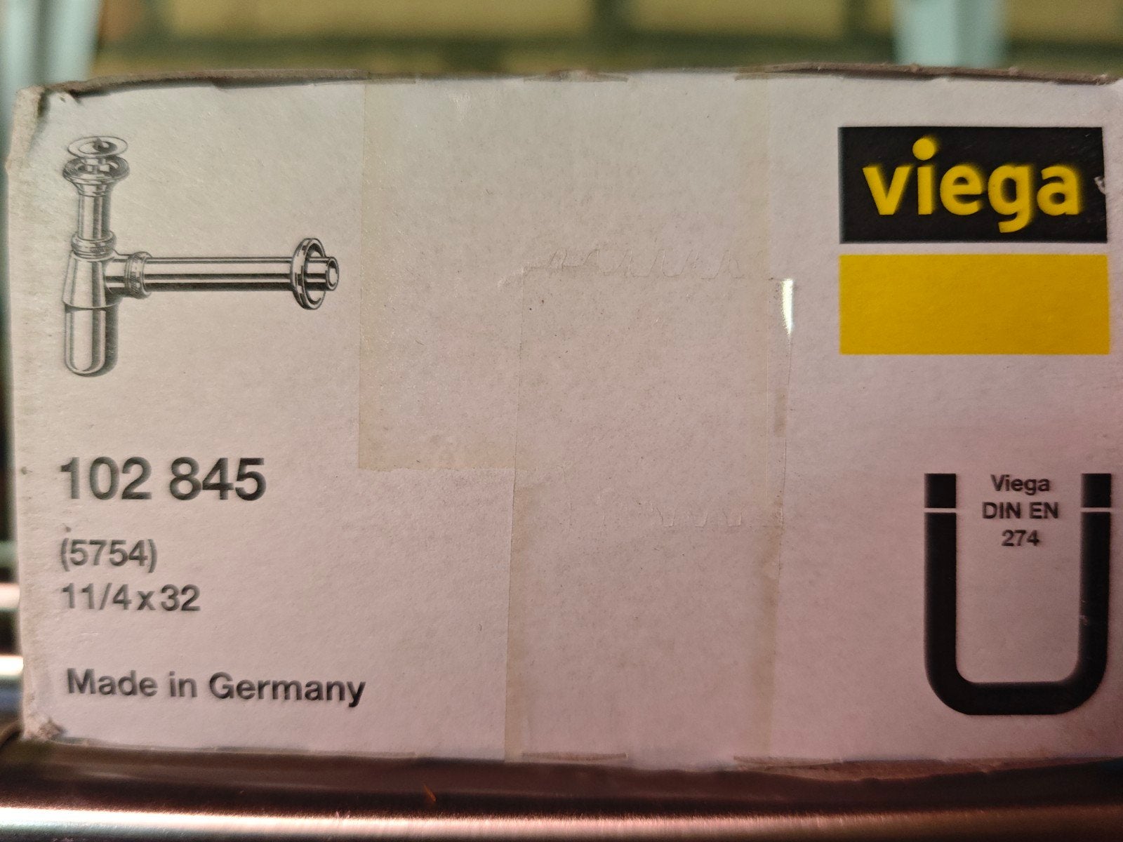 Viega Sifon 11/4x32 - Nieuw in doos, Ophalen of Verzenden, Nieuw, Wastafel