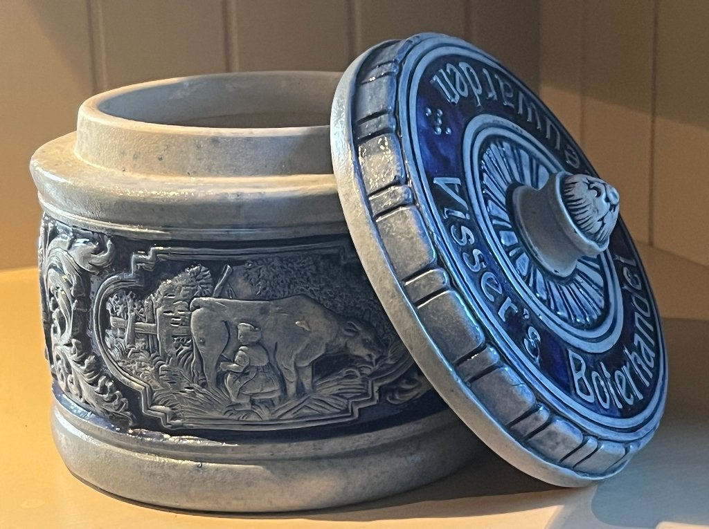 ANTIEKE FRIESE HARDSTENEN BOTERPOT, Antiek en Kunst, Verzenden