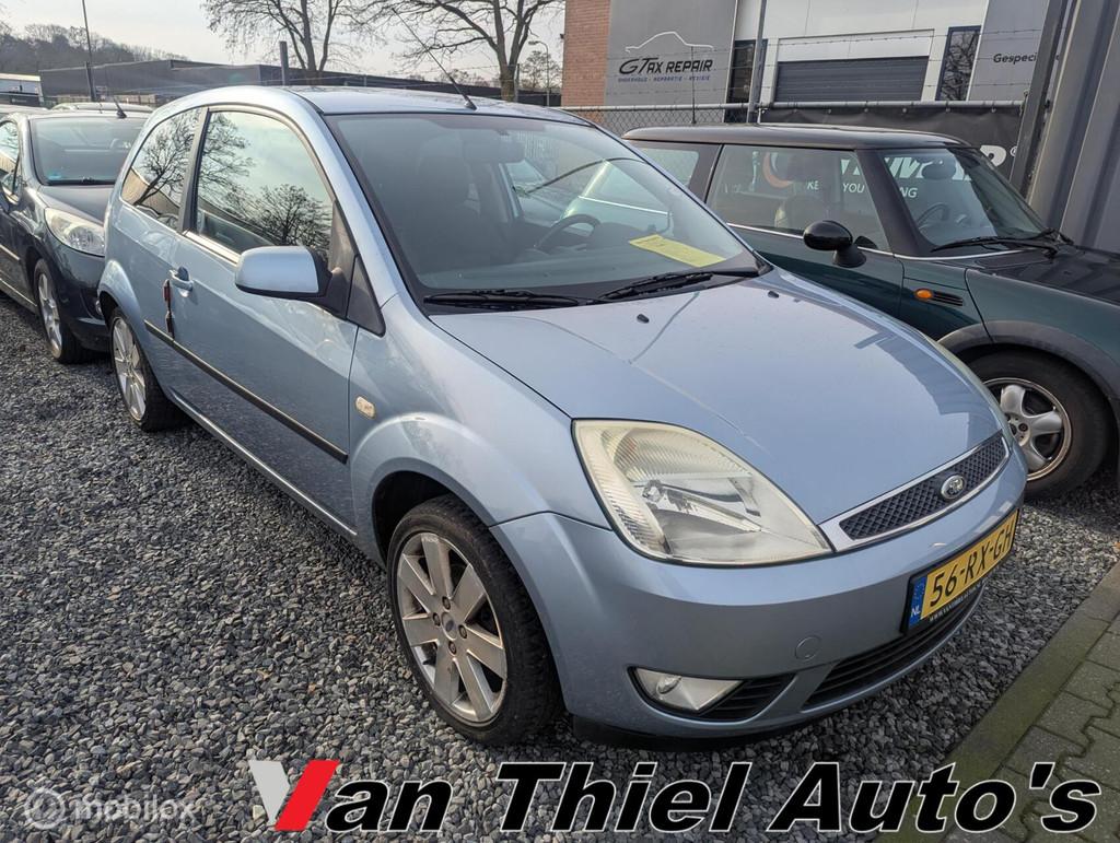 Ford Fiesta 1.3 Futura airco, 1299 cc, 4 cilinders, Blauw, Origineel Nederlands