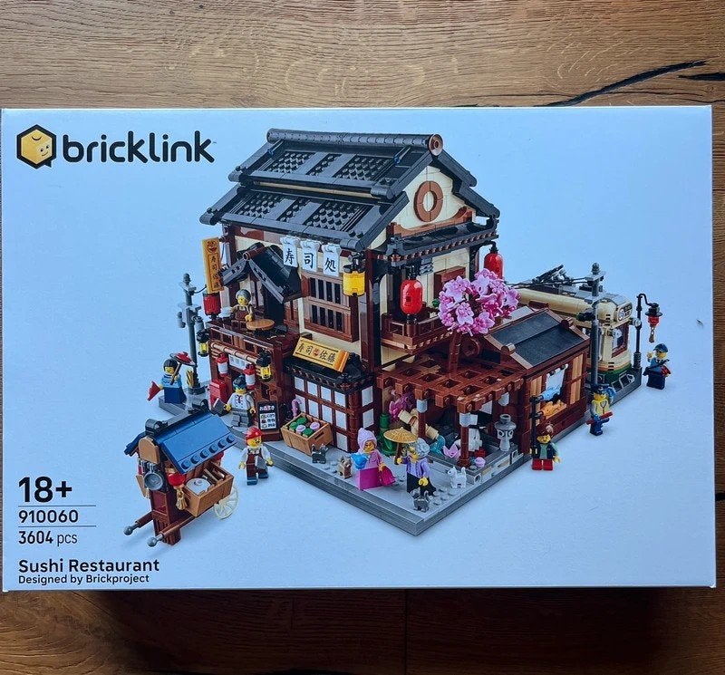Bricklink Sushi Restaurant 910060 - Nieuw in doos, Lego, Nieuw, Ophalen of Verzenden, Compleet
