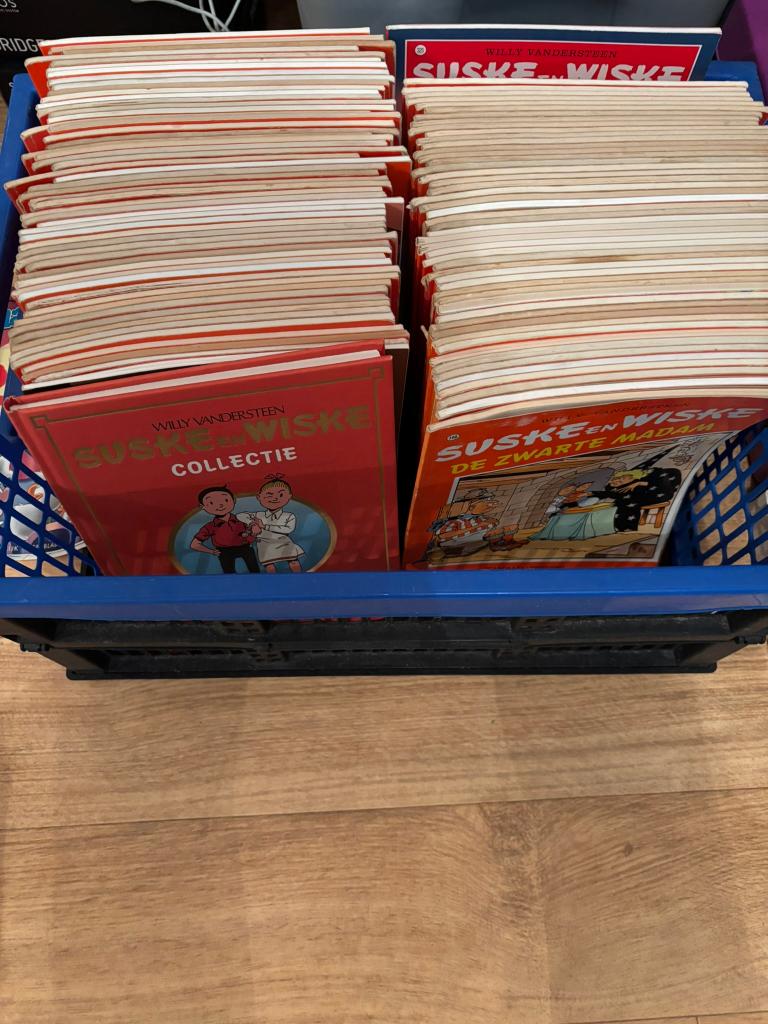 Suske en wiske stripboeken 105 stuks - Willy vandersteen set, Boeken, Meerdere stripboeken, Ophalen of Verzenden, Gelezen, Willy Vandersteen